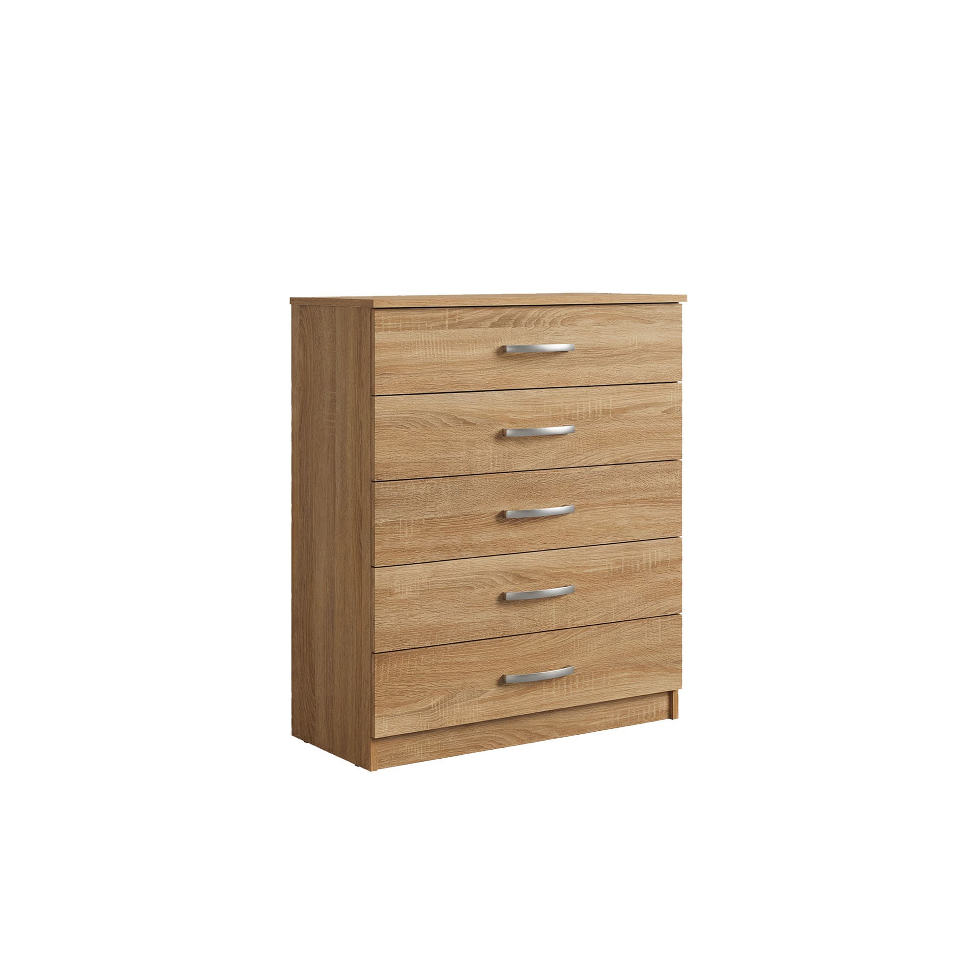 5-Drawer Chest of Drawers in Oak